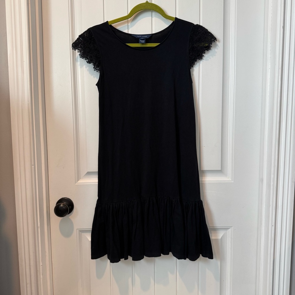 Ralph Lauren Elegant Black Kids Dress Size XL 16